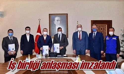 İş birliği anlaşması imzalandı