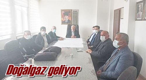 Doğalgaz geliyor