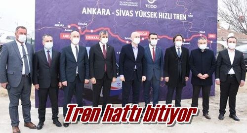 Tren hattı bitiyor