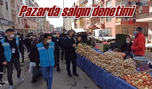 Pazarda salgın denetimi 