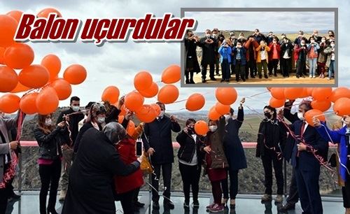 Balon uçurdular