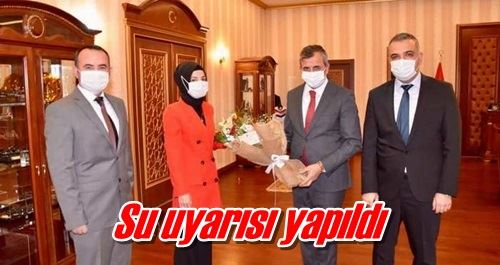 Su uyarısı yapıldı