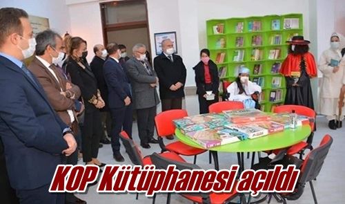 KOP Kütüphanesi açıldı