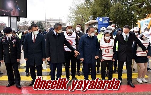 Öncelik yayalarda