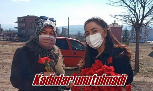 Kadınlar unutulmadı