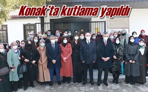 Konak’ta kutlama yapıldı