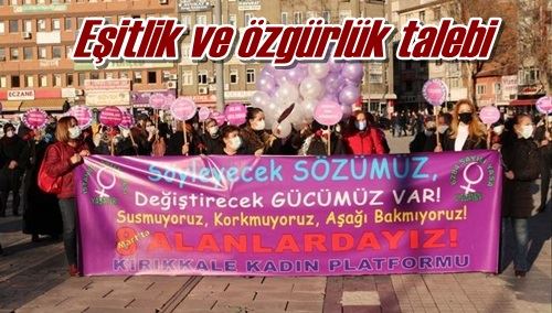 Eşitlik ve özgürlük talebi