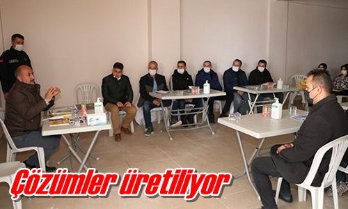 Çözümler üretiliyor