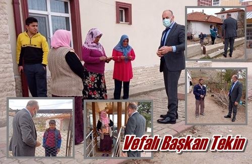 Vefalı Başkan Tekin