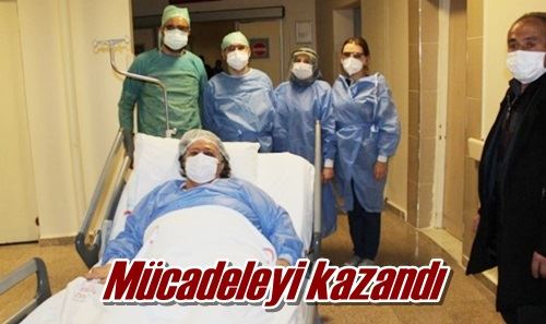 Mücadeleyi kazandı