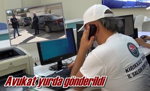 Avukat yurda gönderildi