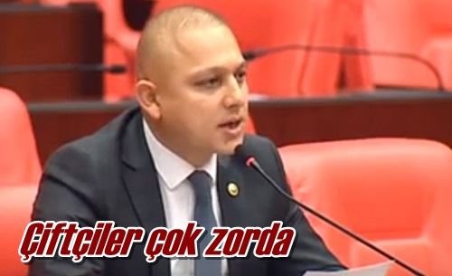 Çiftçiler çok zorda