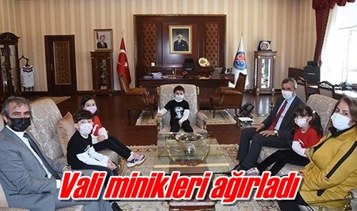 Minikleri ağırladı