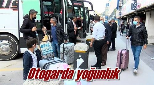 Otogarda yoğunluk