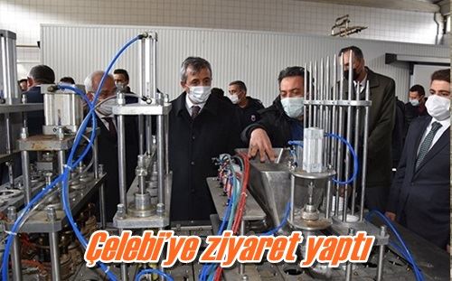 Çelebi’ye ziyaret yaptı