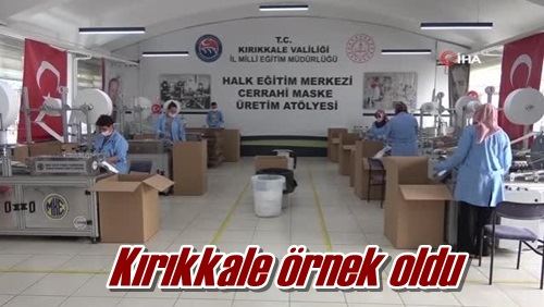 Kırıkkale örnek oldu