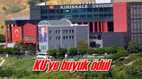 KÜ’ye büyük ödül