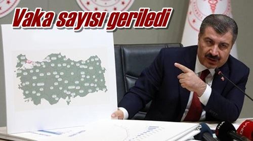 Vaka sayısı geriledi