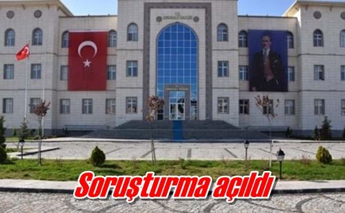 Soruşturma açıldı