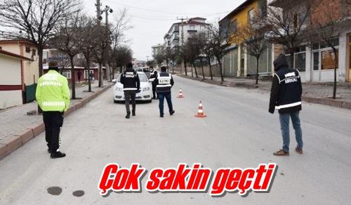 Çok sakin geçti