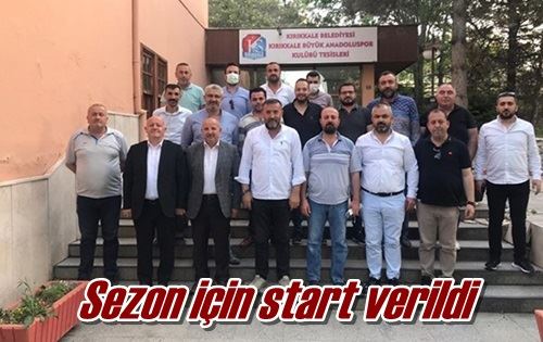 Sezon için start verildi