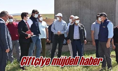 Çiftçiye müjdeli haber