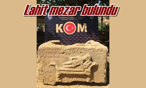 Lahit mezar bulundu