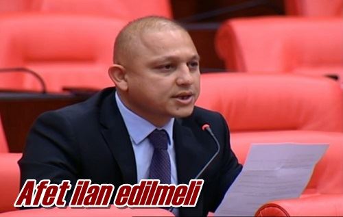 Afet ilan edilmeli