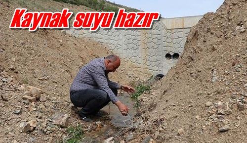 Kaynak suyu hazır