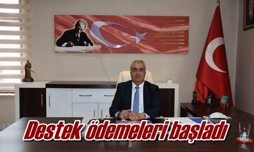 Destek ödemeleri başladı