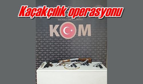 Kaçakçılık operasyonu