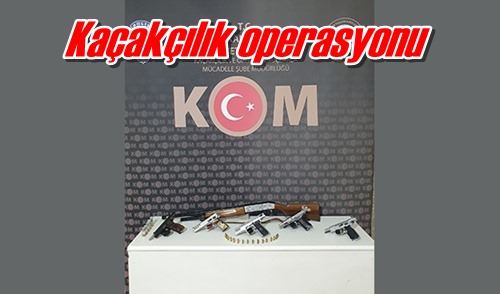 Kaçakçılık operasyonu