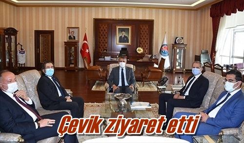 Çevik ziyaret etti