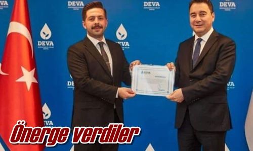 Önerge verdiler
