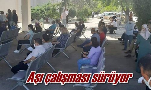 Aşı çalışması sürüyor