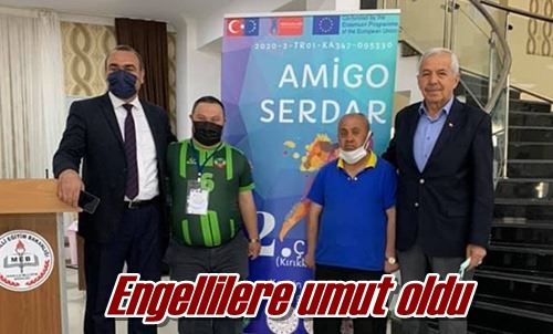 Engellilere umut oldu