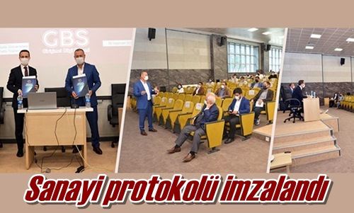 Sanayi protokolü imzalandı