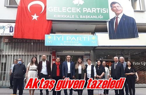 Aktaş güven tazeledi