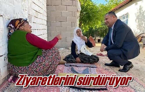 Ziyaretlerini sürdürüyor