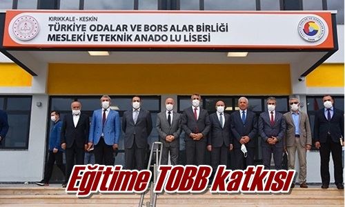 Eğitime TOBB katkısı