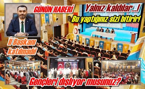 Yalnız kaldılar…!