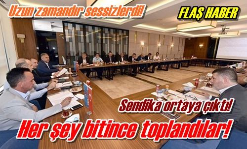 Sendika ortaya çıktı!