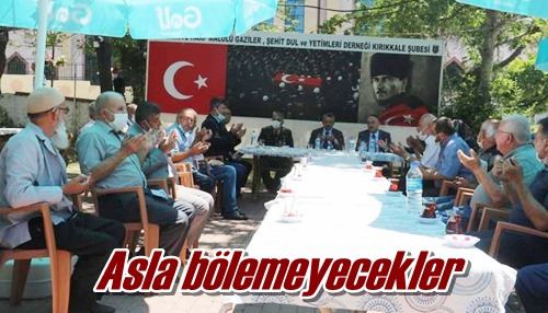 Asla bölemeyecekler