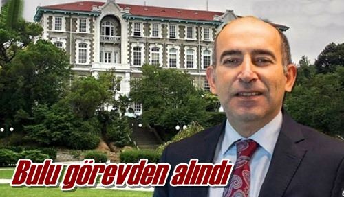 Bulu görevden alındı