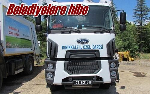Belediyelere hibe