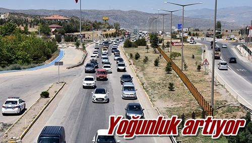 Yoğunluk artıyor