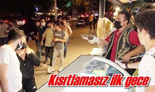 Kısıtlamasız ilk gece