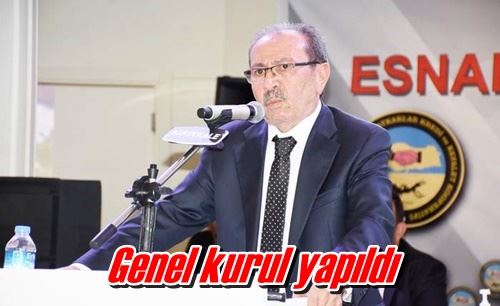 Genel kurul yapıldı