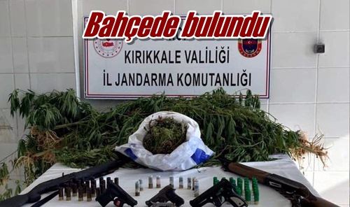 Bahçede bulundu