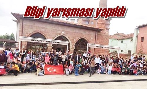 Bilgi yarışması yapıldı